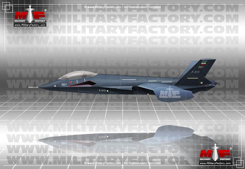 Image of the HESA F-313 Qaher (Conqueror)