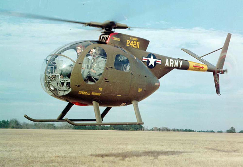 Image of the Hughes OH-6 Cayuse (Loach)