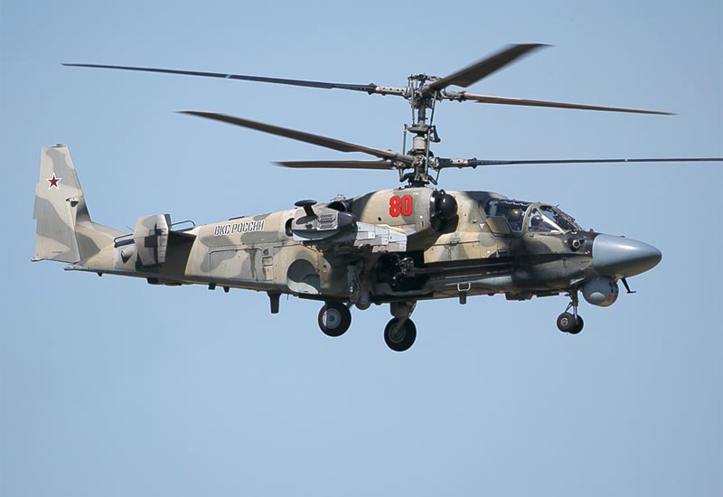 Image of the Kamov Ka-52 Alligator (Hokum-B)