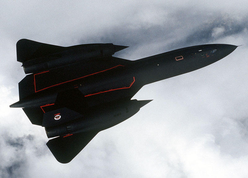 Image of the Lockheed SR-71 (Blackbird)