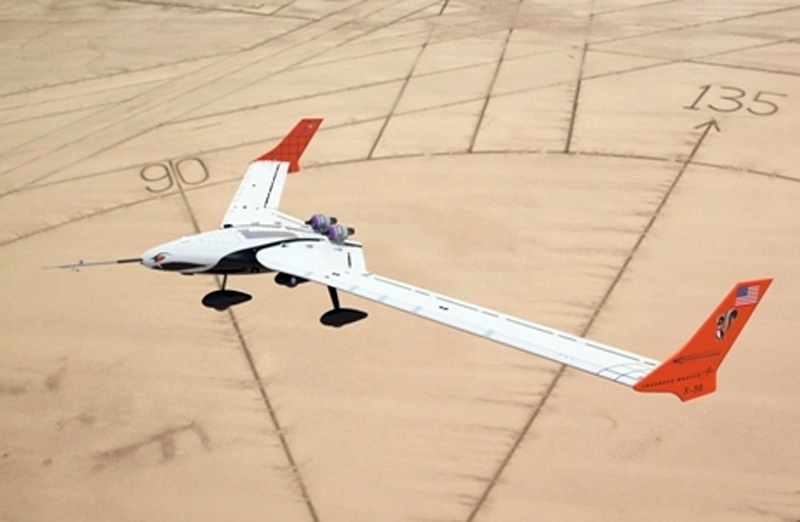 Image of the Lockheed Martin X-56A (MUTT)