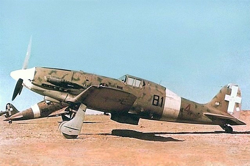 Image of the Macchi C.202 Folgore (Thunderbolt)