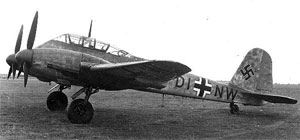 Image of the Messerschmitt Me 410 Hornisse (Hornet) 