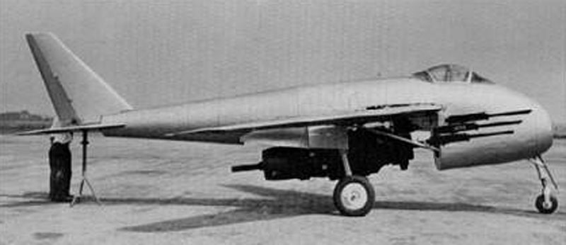 Image of the Messerschmitt Me P.1101