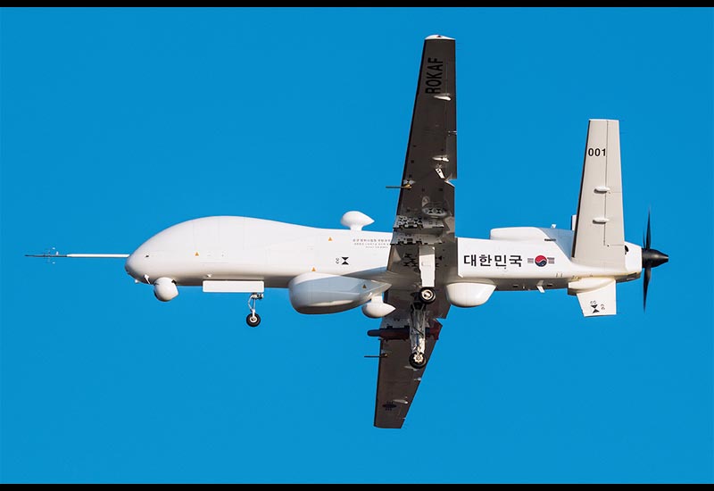 Image of the Korean Air Mid-altitude Unmanned Air Vehicle (MUAV)