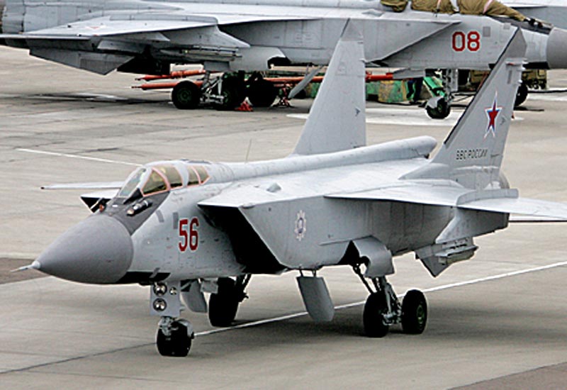 Image of the Mikoyan MiG-31 (Foxhound)
