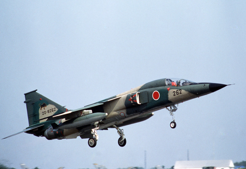 Mitsubishi F-1 Supersonic Rei-Sen Japan JASDF aircraft 1:100 diecast Model plane