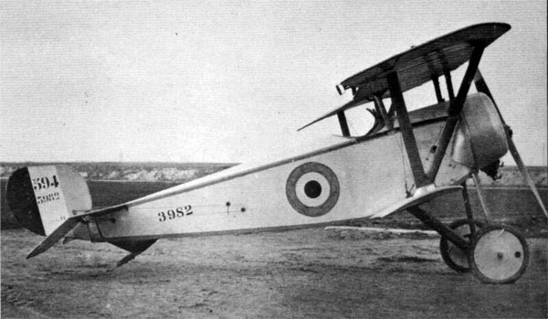 Image of the Nieuport 11 (Bebe)