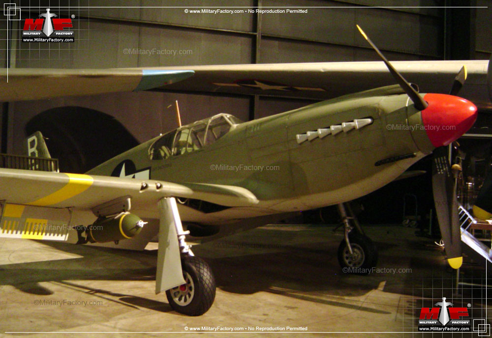 Image of the North American A-36 Mustang