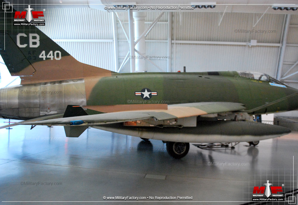 Image of the North American F-100 Super Sabre