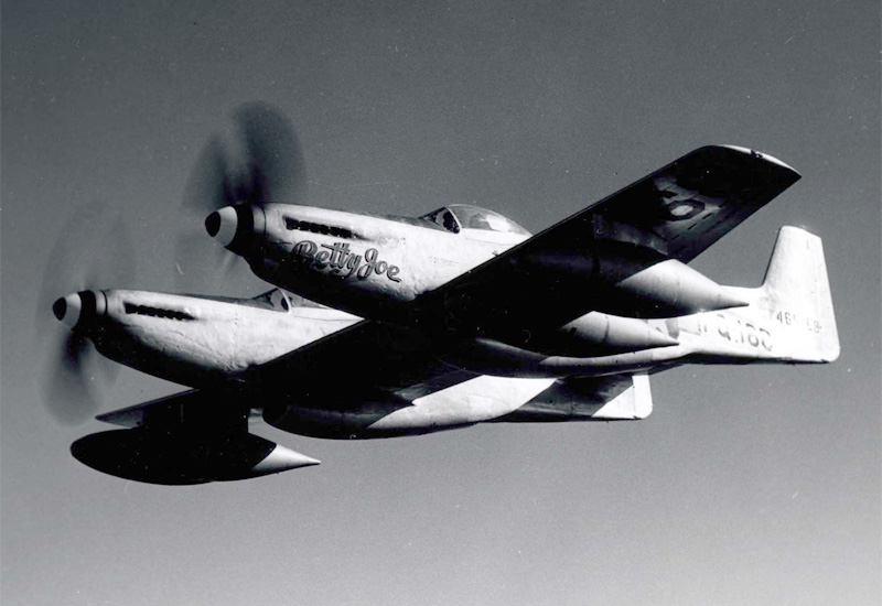 Image of the North American F-82 / P-82 Twin Mustang