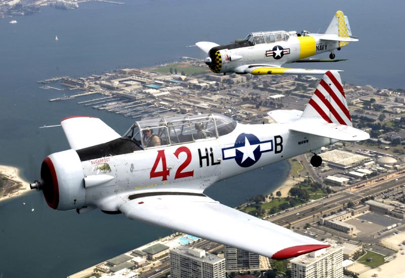 Image of the North American T-6 Texan