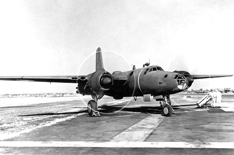 Image of the North American XB-28 (Dragon)