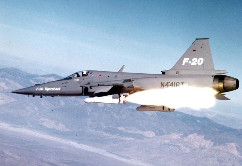 Image of the Northrop F-20 Tigershark
