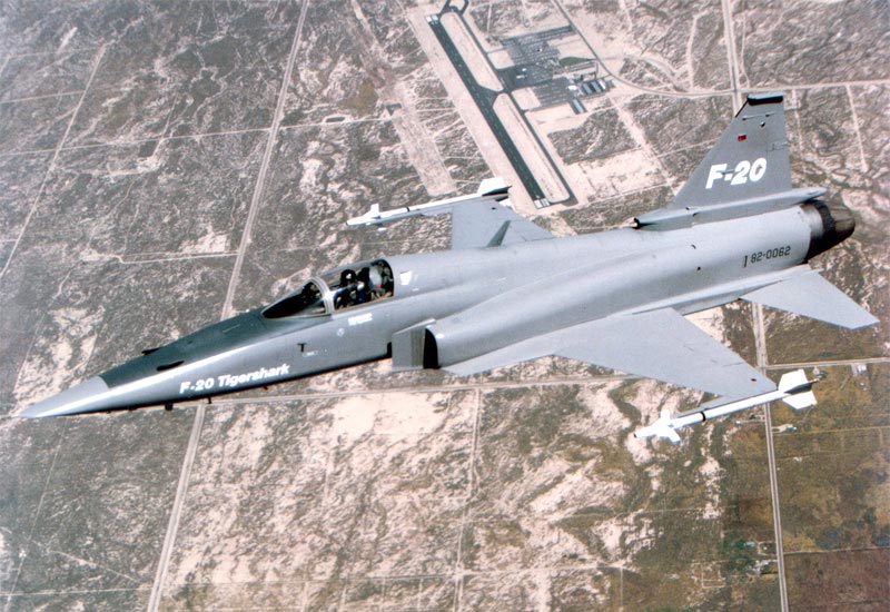 Image of the Northrop F-20 Tigershark