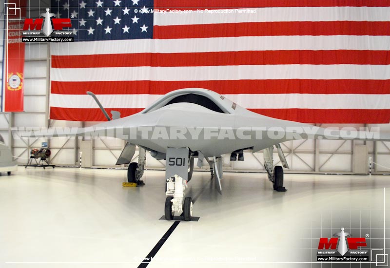 Image of the Northrop Grumman X-47B