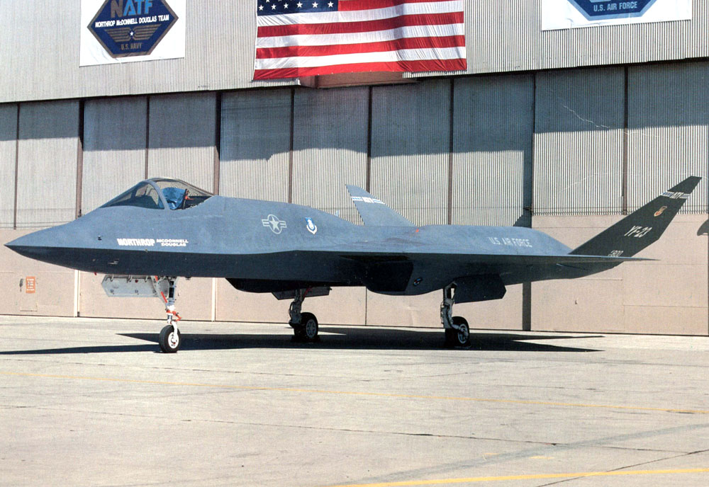 Image of the Northrop-McDonnell Douglas YF-23 (Black Widow II)