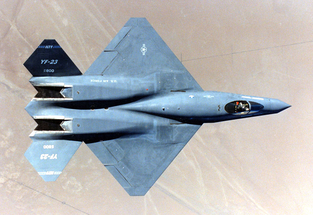 Image of the Northrop-McDonnell Douglas YF-23 (Black Widow II)