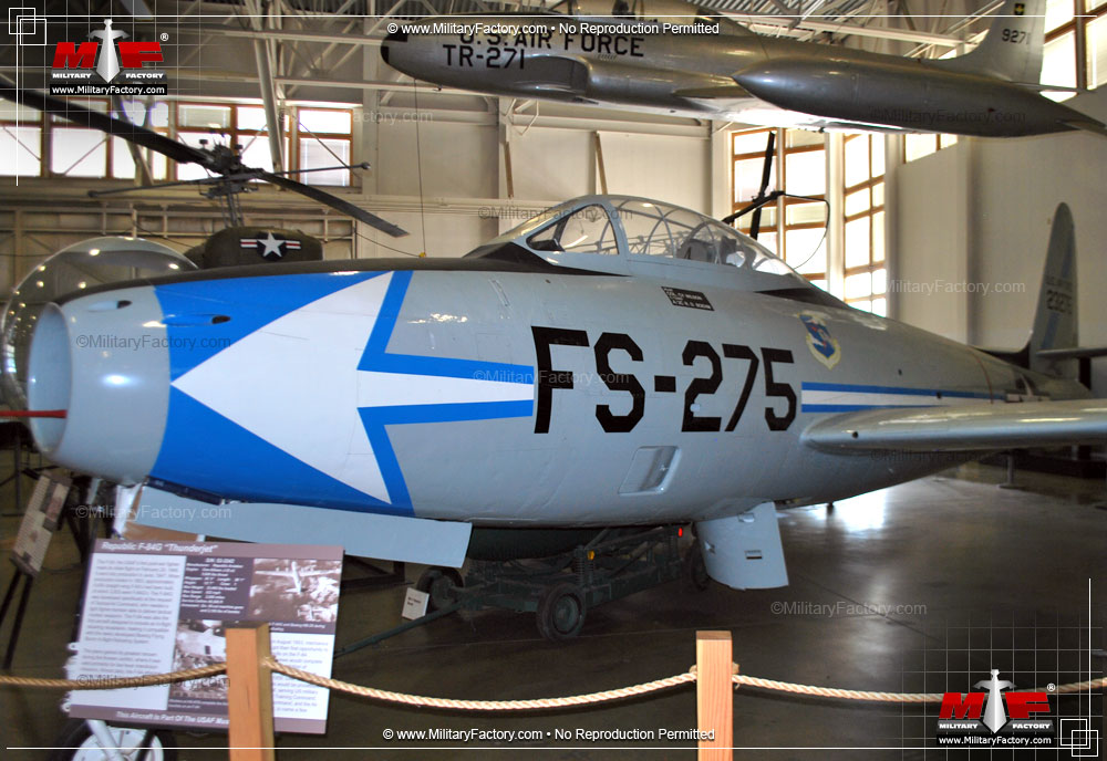 Image of the Republic F-84 Thunderstreak