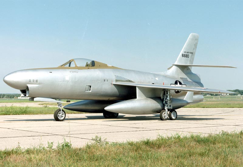 Image of the Republic XF-91 Thunderceptor