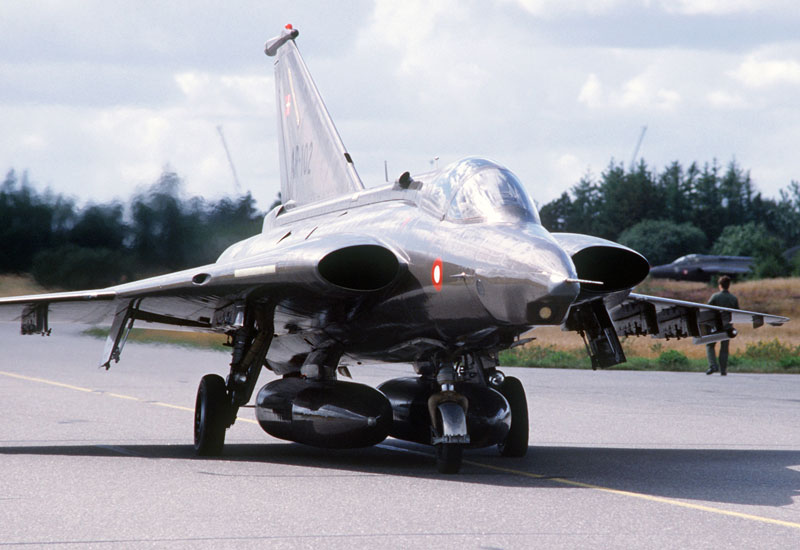 Image of the Saab J35 Draken (Dragon / Kite)