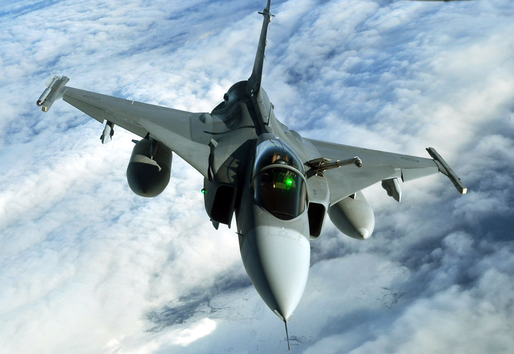 Image of the Saab JAS 39 Gripen (Griffin)