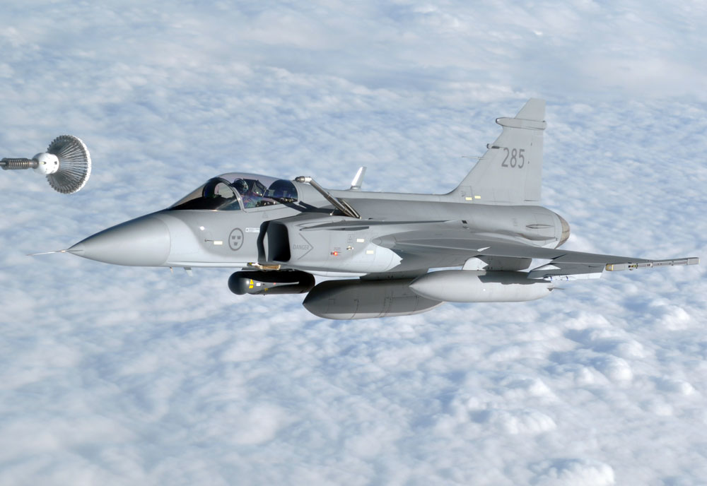 Image of the Saab JAS 39 Gripen (Griffin)