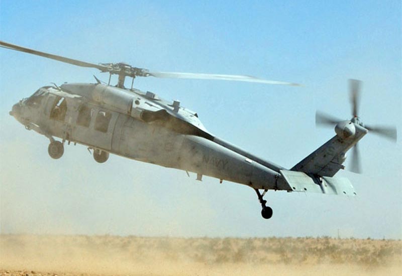 Image of the Sikorsky MH-60 (Knighthawk)