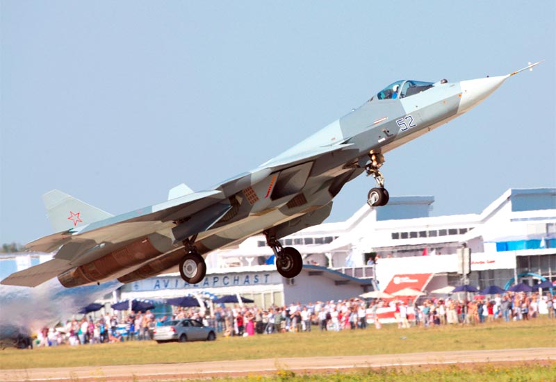 Image of the Sukhoi Su-57 (Felon)