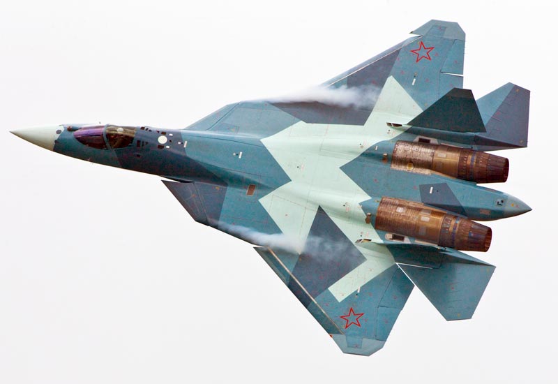Image of the Sukhoi Su-57 (Felon)