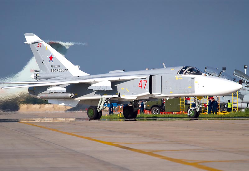 Image of the Sukhoi Su-24 (Fencer)