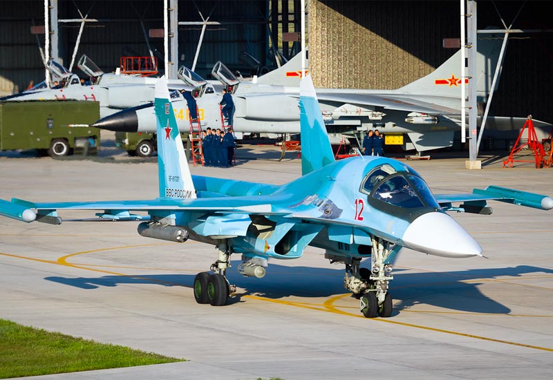 Image of the Sukhoi Su-34 (Fullback)