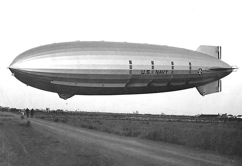 Image of the USS Akron (ZRS-4)