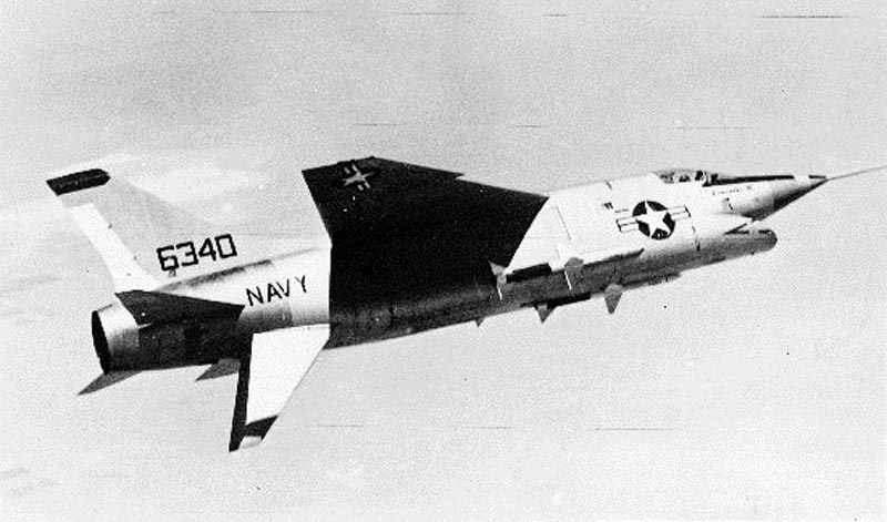 Image of the Vought XF8U-3 Crusader III