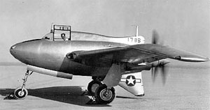 Image of the Northrop XP-56 Black Bullet