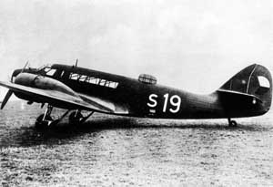 Rear left side view of the Aero A.304 light bomber