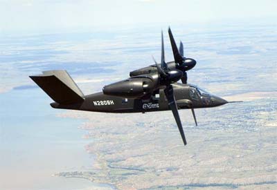 Official press release photo of the Bell V-280 Valor during its first-flight in December 2017.