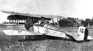Rear left side view of the Bristol Scout at rest