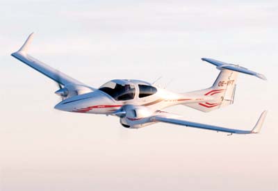 Image from official Diamond Aircraft marketing materials.