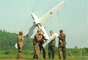 Soldiers manage their EMT Luna UAV during exercises