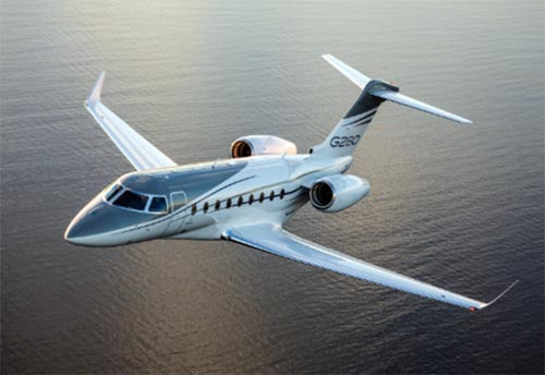 Image from official Gulfstream Aerospace marketing materials.