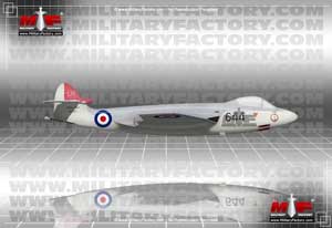 Right side color profile illustration of the Hawker Armstrong Whitworth Sea Hawk jet fighter