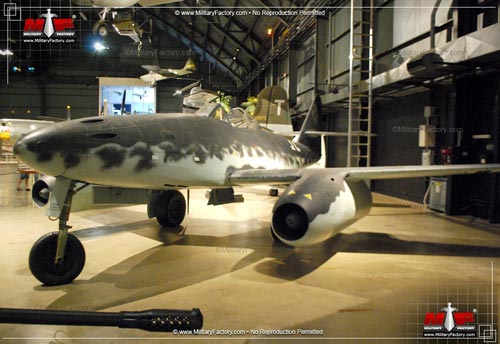 WW2 German Me 262 A Schwalbe KG44 by Galland plane aircraft finished Easy model 
