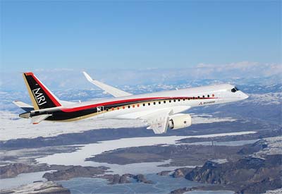 Image from official Mitsubishi Aircraft press release.