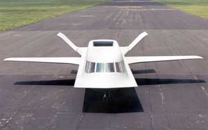 Picture of the Northrop Tacit Blue