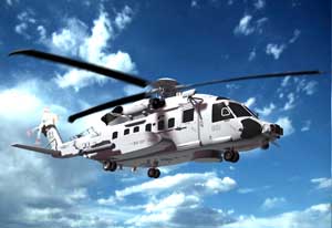 An artist concept of the proposed Sikorsky CH-148 Cyclone maritime helicopter