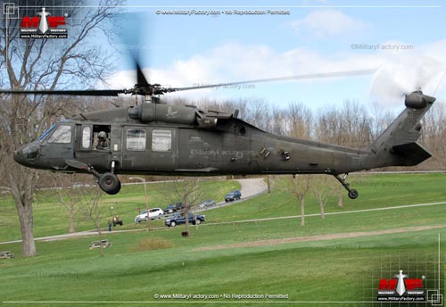 Thumbnail picture of the Sikorsky UH-60 Black Hawk transport helicopter