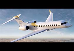 Picture of the Bombardier Global 8000