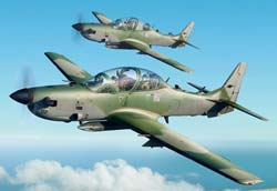Picture of the Embraer EMB-314 Super Tucano (A-29)
