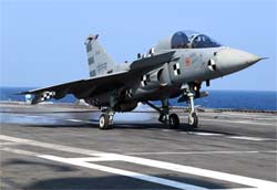 Picture of the HAL Tejas LCA (Light Combat Aircraft)